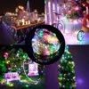 Umlight1688 LED Światła ciągu 5M 50led 12 V DC Powered Outdoor White / RGB Copper Wire Świąteczne Święto Wedding Party Decoration