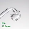Quartz Banger Nail Dikke 4mm 90 Graden Clear Joint 10 14 18mm Man Vrouw Joint Pure Crystal voor Glas Waterleiding