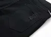 Pantaloncini jeans da uomo Jeans da motociclista da motociclista Pantaloni corti Skinny Slim Strappato Pantaloncini di jeans da uomo Jeans firmati295Y