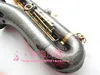 Japoński Suzuki Professional Wyniki Muzyczne Instrumenty BB Tone Tenor Saksofon Mosiądz Black Nickel Gold Sax Darmowa Wysyłka