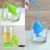 تصميم الأسماك شاي غذاء الدرجة السيليكون فضفاضة ورقة الشاي infuser العشبية infuser filter مصفاة drinkware wx9-281