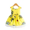 Baby Clothes Newborn Kids Girls Dress 2018 Summer Sleeveless Backless Graffiti Dresses Children Girls Party Princess Dress Costume For 3-8T