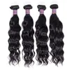 Brasiliansk Virgin Human Hair Weave 4 Bundlar Hårförlängningar Brasilianska Vattenvåg Mänskliga hårbuntar 10-26inch tillgängliga