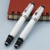 s supplies pens Bohemian series Ballpoint pen resin Rollerball pen with white star inlay with number on pen cilp295U