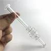 6-Zoll-Mini-Nektarsammler Glas Rig Stick Shisha Dicke Filterspitzen Pyrex-Glasrohr Rauchen Wasserpfeife
