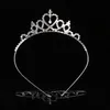 Mädchen Kind Kinder Weihnachtsgeschenk Strass Kristall Tiara Haarband Kind Mädchen Braut Prinzessin Prom Crown Stirnband Weihnachtsgeschenk