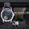Vincitore blu esotico design dodecagono quadrante scheletrato orologio da uomo geometria orologio meccanico automatico di moda top brand di lusso1933