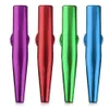 Metallo Kazoo Armonica a bocca Flauto Regalo per bambini Strumento musicale per bambini con 4 colori