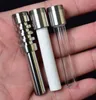 Replacement Thread Titanium Ceramic Quartz Tips Nail For Nectar ColleKits Micro Nectar Collector v4 kit Gr2 Titanium