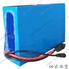 No Tax 48V 20AH Lithium ion battery pack 1200W 48V Scooter battery Electric Bike battery with PVC Case 30A BMS 54.6V 2A charger