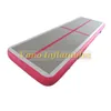 Gymnastics Air Track Airtrack Mat Tumble Mats Gym Tracks 5x1.5x0.2m Grey Top + Bottom and Pink Sides with Pump Free Shipping
