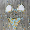 Costumi da bagno donna sexy cazzo a bassa vita bassa costume da bagno bendaggio incrociato bikini set 2018 estate spiaggia di spiaggia 2 pezzi complessivi2072063