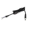 2pcs Laptop DC Power Cable 7.4x5.0mm / 7.4*5.0mm Black with Pin Inside for Dell 19.5V 3.34A Laptop Charger DC Jack Cord Cable
