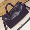 Aequeen Towering Tote Duffle Сумочка Мужчины Женщины Большое Высокое Качество Путешествующая Сумка PU Кожаная Багажная Сумка Ретро Плеча