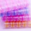 Plastic Contact Lens Box Holder Portable Small Lovely Candy Color Eyewear Bag Container Contact Lenses case randoml colors