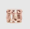 Four level Grinder NEW ROSE GOLD 63mm metal cigarette lighter manual zinc alloy smoking set