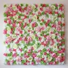 Kunstmatige zijde bloem muur roos pioen hortensia mix bruiloft achtergrond gazon / pijler weg lood markt decoratie 10pcs / lot