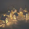 Eco Friendly 1 .5m 10pcs Led Albero di Natale Casa Stile Fata Luce Led String Matrimonio Natale Ghirlanda Capodanno Decorazioni natalizie