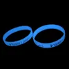 silicone bracelets glow