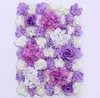 10pcslot 60x40cm Flower Wall Silk Rose Tracery Wall Encryption Floral Bakgrund Artificial Flowers Creative Wedding Stage 2043534