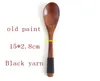 100pcs/lot 15*2.8cm Naturel Wooden Coffee Tea Sugar Salt Spoon Scoop Kitchen Utensil Wood Jam Spoon