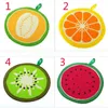 Keuken Badkamer Gebruik Cartoon Microfiber Handdoeken Reiniging Absorberend Fruit Print Reinigingsdoek Vegen Servet Fruit Print Handdoek