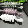 New color multi spiral glass cooker Wholesale Glass bongs, Oil Burner, Glass Water Pipes, Oil Rigs Smoking Rigs