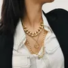 Collier ras du cou Punk Miami cubain, chaîne épaisse exagérée, mode européenne et américaine, pendentif reine, bijoux pour femmes, livraison gratuite