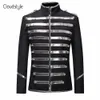 Cloudstyle 2018 Autumn Spring Sequin Stage Suit Jacket Men Party Dress Suit Fashion Digital Printing Casual Drama costume Blazer