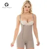 Donne coscia più sottile Body Shaper Tummy Control Plus Size Shapewear Tuta senza saldatura Intimo post-partum Fajas Colombianas