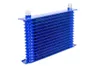 PQY - UNIVERSAL OIL COOLER 15ROW 10AN- 10AN UNIVERSAL ENGINE TRANSMISSION OIL COOLER KIT TRUST TYPE BLUE PQY5115B