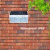 Solarlampor PIR Motion Sensor Outdoor Wall Light Waterpprof 60LED 1300lm Signalbelysning SHOW 5 Arbetsläge Kontroll Använd fjärrkontroll