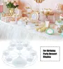 Christmas Tree Shape Metal 3 Tiers 12 Cups Cupcake Stand for Birthday Party Dessert Display Easy to use and clean