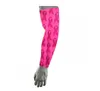 New arrival faith love ribbon cancer breast arm sleeve Compression Arm Sleeve Moisture Wicking Pink Ribbon Breast Cancer Pink Ribbon Sports