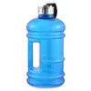 2 2l Large Capacity Plastic Water Bottles Outdoor Sports Gym Fitness Training Camping Running Workout Water Bottle4314043
