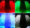 2 pieces 10w Led Linear Pixel 8x10w rgbw 4in1 Moving Head led stage disco light beam bar