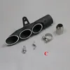 Tubo marmoriful a doppio foro universale per moto universale per Yamaha R6 1 Kawasaki Z750 800 Honda CBR100020325369209