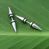 Punk Fashion Stainless Steel Ear Stud Spike Core Earrings for Men Unisex Ear Piercing Body Jewelry Silver Earring Lots Wholesale