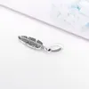 Charms DIY New Collection Wholesale Authentic 925 Sterling Silver Spiritual Feather Pendant Pandora Charm Fits For Bracelet 397216