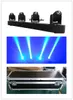 4 pieces with flightcase 4 beams led moving head 4*10w rgbw mini moving head led pencil beam light