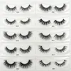 3D Mink Lashes Handmade Full Strip Lashes Cruelty Free Luxury Mink Eyelashes Maquillage Lash maquiagem faux cils3D Mink Lashes Handmade Full Str