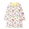 Abiti per neonate a fiori caldi 2018 Abiti per bambini in cotone autunno primavera per vestiti per ragazze Jersey Abbigliamento per bambini Abito da principessa per bambini