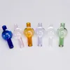 Szklane bubble Palenie Akcesoria Carb Cap dla XL XXL Banger Paznokci Paznokci Enail Glass Bong Rura 20mm Kolorowe Sprzedam Nail Set DHL 558