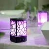 Nouvel humidificateur d'air lampe à brume fraîche 200ML diffuseur d'arôme d'huile essentielle de cube d'eau avec 7 couleurs changeantes lumière LED USB SPA à ultrasons