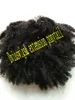 120G Menselijk Haar Kinky Ponytails Haarstukken voor Amerikaanse Zwarte Vrouwen Krullend Paardenstaart Trekkoord Clip op Pony Tail 5 Kleuren beschikbaar