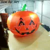 3m H Outdoor Halloween decoration inflatable pumpkin pumpkin model with led lights for sale