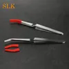 5.70Inch Multifunctionele Picking Tool Individueel Verpakking Zachte Tipped Tinco Roestvrijstalen Wax Dab Tool Wimper Extensions Pincet