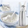 500 ml Professionell Aluminium Cream Foamer Tillverkad av aluminiummaterial, miljöskydd och hållbar att använda