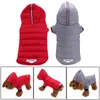 XS-XL Sonbahar Kış Sıcak Su Geçirmez Pet Giysileri Küçük Köpekler Chihuahua için sıcak Aşağı Ceket Köpek Coat Hoodies Evcil Yavru Köpek ...