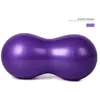 hot 90*45cm sports fitness gym exercise training yoga ball pilate explosion-proof peanut shape yoga boby balls